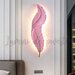 Aplica LED 36W Pink Feather Mini, LED inclus, 1 surse de iluminare, Lumina: Cald, Natural, Rece